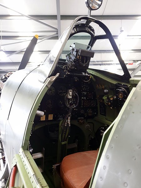 Spitfire cockpit